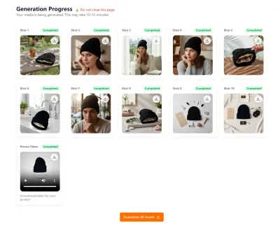 Etsy Media Kit Generation Result