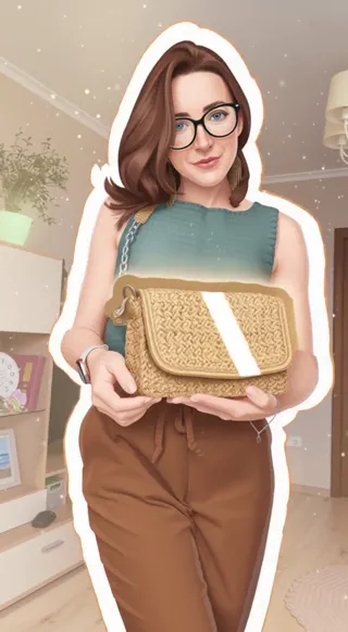 Cartoon handbag showcase