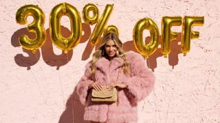 Pink fur sale variation