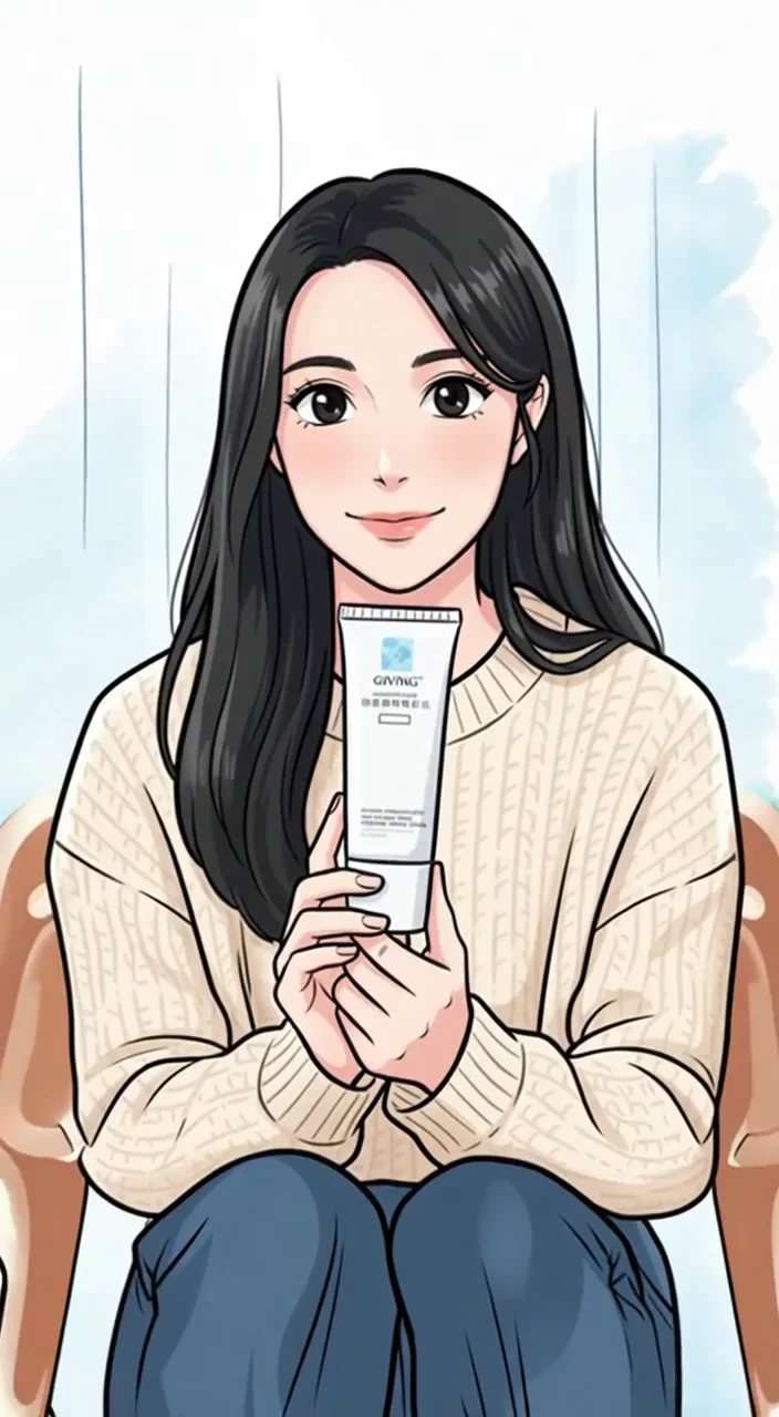 Webtoon style character